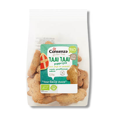 Glutenvrije Taai Taai poppetjes sinterklaas seizoen